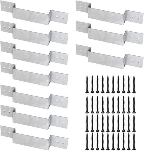 square metal fence post brackets|concrete fence post brackets screwfix.